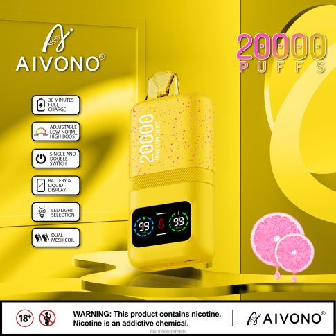 Aivono AIM magic 20000 rosa Zitroneneis N824083 | Aivono Austria